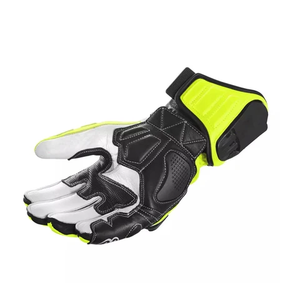 Gants de moto en cuir pour hommes, dernière conception, doigt complet, vente en gros, gants de course de moto pour hommes, prix bon marché, meilleure qualité, 2023 - Product Image 5