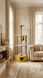 Árbol para gatos Amistar Medea de alta calidad con túnel para gatos de todos los tamaños - Product Image 4