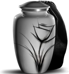 Vente en gros d'urnes de crémation en métal pour adultes Urnes de souvenir assorties à motif animal en aluminium pour cendres humaines Objets décoratifs - Product Image 4