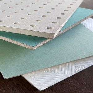 Placa de Gesso Padrão Comum com Espessura de 7-12 Milímetros, Fabricada em Yinan, China para Escolas - Product Image 5