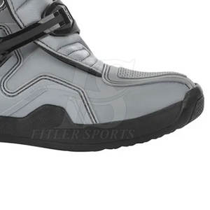 รองเท้ามอเตอร์ไซด์หนังแท้สำหรับใช้งานกลางแจ้งรองเท้ามอเตอร์ไซด์ดีไซน์ใหม่ - Product Image 6