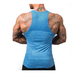 Wholesale Custom Cotton Stringer Gym Vest Fitness Singlet Workout <b>Muscle</b> <b>Mens</b> Tank <b>Top</b> - Product Image 6