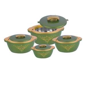 Manufactured in India Excellent Quality Micowavable Kitchen Ware Casseroles 4 pcs <b>Set</b> with <b>Pot</b> Cover at Genuine Market Price - Product Image 1