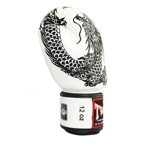 New Design Dragon Twins Boxing Muay Thai <b>Gloves</b> Real Cowhide Leather Training Sparing Fighting <b>Gloves</b> Strap Closure - Product Image 3