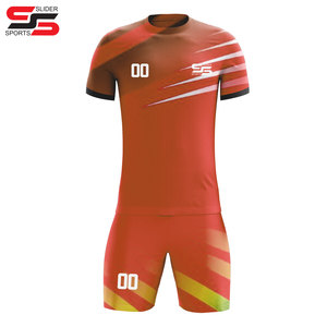 Vente en gros de maillot de football de haute qualité uniforme d'équipe uniforme de football personnalisé uniforme de football en matériau durable - Product Image 3