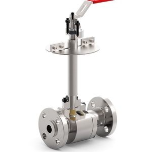 Soporte OEM Válvula de bola criogénica y segura contra incendios industrial de alta temperatura personalizable Válvula de cierre de energía manual para medios de aceite - Product Image 2