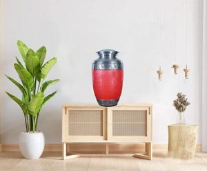 Urnas para cenizas, urnas de cremación conmemorativas para hombres adultos para cenizas, cenizas humanas de aluminio, melocotón decorativo hecho a mano para mujeres adultas - Product Image 4