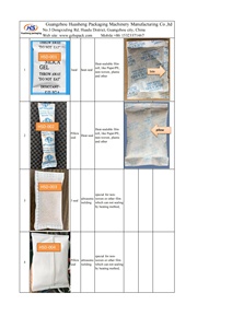0.5g,1g küçük tuz torbası paketleme makinesi silika jel kurutucu paketleme makinesi - Product Image 3