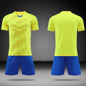 Uniforme de Fútbol para Adultos al por Mayor, Jersey de Entrenamiento y Competición, Transpirable, Ligero, de Manga Corta, Kit Deportivo para Equipo, Tallas Personalizadas - Product Image 2