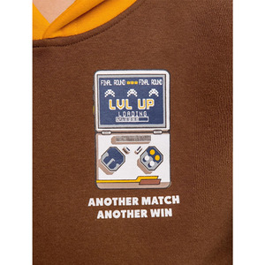 Venta caliente 100% algodón colorido niños sudaderas con capucha invierno llegada bebé prendas con personalizaciones niños impreso sudaderas con capucha en barato - Product Image 2