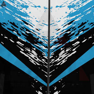 Veste bomber d'extérieur matelassée en toile imperméable coupe-vent à col montant avec logo personnalisé de haute qualité - Product Image 3