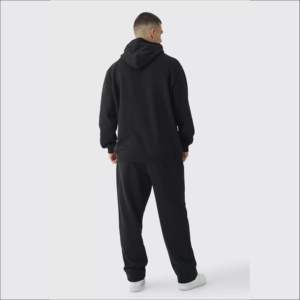 Conjunto Deportivo Informal Personalizado de Sudadera y Pantalones Deportivos para Hombre y Unisex, Corte Regular, Grueso - Product Image 2