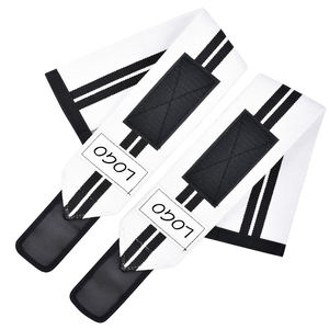 OEM logo Fitness Wrist Wraps Gym Weight Lifting Powerlifting Sleeves <b>Knee</b> Elbow Wrist Wrap - Product Image 5