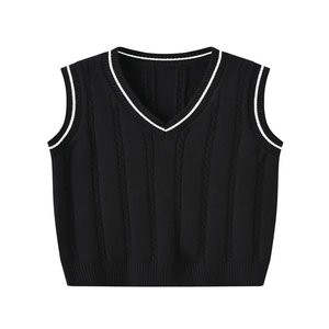Classic School <b>Cardigan</b> <b>Sweater</b> Button Style Cotton Blend Comfortable Uniform Supplier - Product Image 1