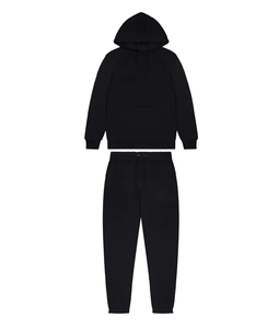 New Men Customized <b>Distressed</b> Pullover Tracksuit 100% Cotton French Terry Clothing Manufacture Factory Direct Supply Custom Logo - Product Image 3