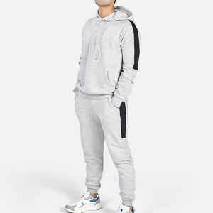 Commande OEM de vêtements de sport sur mesure à manches longues survêtement pour hommes de haute qualité 100% coton meilleure vente de combinaisons de jogging pour hommes - Product Image 1