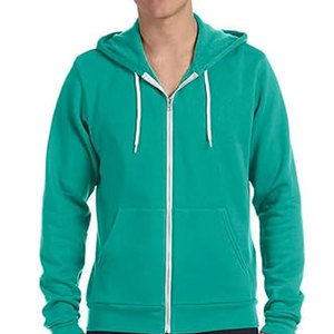 Sudadera con Capucha Bella Canvas de Alta Calidad, Personalizable con Logotipo, de Algodón y Felpa, Diseño Tri-Blend, con Cierre y Logotipo Impreso - Product Image 3