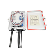 Boîtier de terminaison à fibre optique mini format IP65 CTO FDB 2/4/6 cœurs, pour extérieur/intérieur, fixation murale/poteau