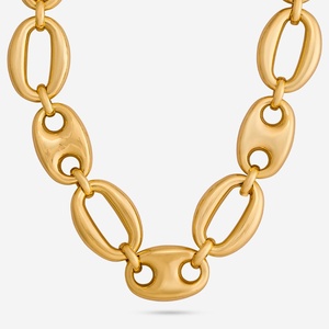 Collar Bohemio de Moda 192072, Chapado en Oro, Aleación de Zinc, Cuentas Geométricas, Cruz, Patrón Numérico, Diamante, Perla, Ideal para Fiestas - Product Image 3