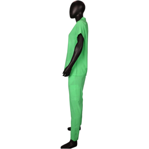 Conjuntos de uniformes de manga corta con cuello alto para clínicas y hospitales - Product Image 4