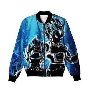 Oem Custom Logo Supplier Sublimated <b>Waterproof</b> Bomber 100% Polyester <b>Jacket</b> Bomber Custom Logo - Product Image 3