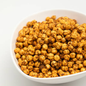 100% Pois chiches rôtis biologiques naturels-Collation aromatisée indienne riche en protéines, Collation nutritive aux haricots dans un emballage en vrac - Product Image 1