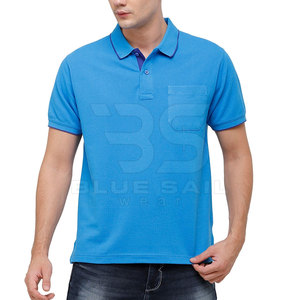 Camiseta Polo cómoda de algodón 100% para hombre con diseño de Cuello clásico y manga corta, uso diario, camiseta Polo hecha a medida para hombre - Product Image 1