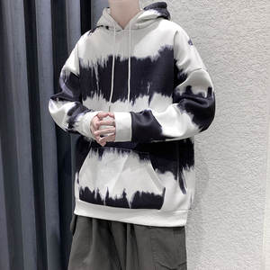 Promocional personalizado Tie and Dye ropa hombres algodón grueso 2025 Hip Hop Sudadera con capucha - Product Image 3