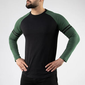 Camiseta Henley de manga larga con logotipo personalizado para hombre, Camiseta de algodón de manga larga informal al por mayor, camiseta de manga larga de Proveedor de Ropa OEM y ODM - Product Image 2