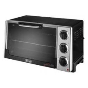 De'Longhi Convection Oven 1500W 11-20L Stainless Steel Mechanical <b>Control</b> Black Countertop Oven with Observation Window - Product Image 2