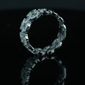 แหวนเพชรสำหรับ1.15Ct ที่โตในแล็บสุดหรูตัด VS1 IGI ได้รับการรับรองว่าเป็นสีโรสโกลด์เงินทองหมั้นงานแต่งงานเครื่องประดับ - Product Image 5