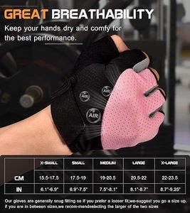 Guantes de Gimnasio Ligeros y Transpirables sin Dedos para Levantamiento de Pesas y Fitness Deportivo - Product Image 6