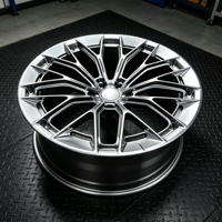 Jantes de voiture personnalisées JWYC 18 19 20 21 22 pouces 5x112 en alliage d'aluminium noir brillant pour IX M70 IX3 M850i M340i M2 I5 Z4 X3 M5 M235