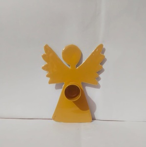 เชิงเทียนโลหะรูปหัวใจสีชมพูทันสมัยสำหรับตกแต่งบ้านงานเลี้ยงแบบโรแมนติก - Product Image 4