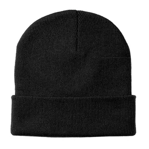 2023 Latest Style Men's and Women's Beanie Caps in Black Color Wholesale Caps Supplier With Your Own Logo