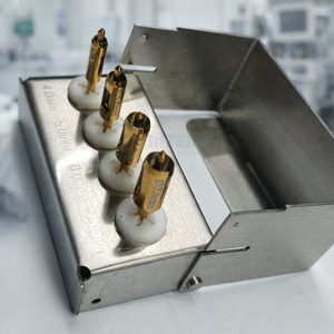 Kit de Punzones para Guía de Implantes Dentales, Manual, de Acero Inoxidable, 4 Piezas, Herramientas Quirúrgicas Profesionales Intensas para Cirugía de Implantes - Product Image 5