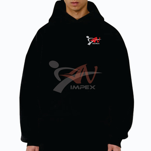 เสื้อฮู้ดดี้ผ้าฟลีซหนานุ่มคุณภาพสูง ทรงใหญ่ น้ำหนัก 300 กรัม ผ้าฝ้ายแท้ พิมพ์ลายดิจิทัล สำหรับผู้ชาย เหมาะสำหรับฤดูหนาว รับผลิตตามแบบ - Product Image 5