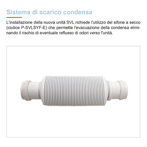 Sifón Seco Mitsubishi VMC P-SVLSYF-E para Unidad de Recuperación de Calor por Conductos, Pieza para Sistemas HVAC - Product Image 2