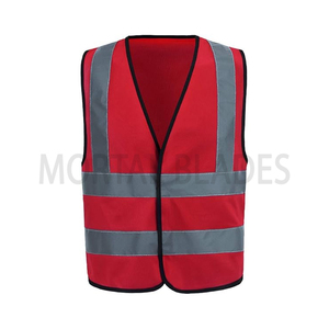 เสื้อกั๊กนิรภัยสำหรับงานก่อสร้างแบบมืออาชีพเสื้อแจ็กเก็ตตาข่ายสะท้อนแสงพร้อมโลโก้ - Product Image 4