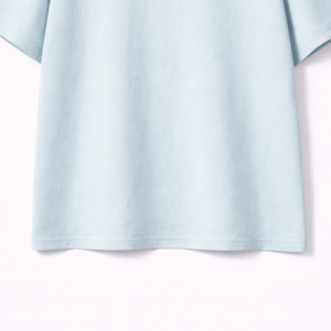 เสื้อยืดคอตตอนผสม 220 กรัม ทรงปกติ ใส่ได้ทั้งชายและหญิง สั่งทำได้ ระบายอากาศดี เป็นมิตรกับสิ่งแวดล้อม แขนสั้น สวมใส่สบายๆ ทุกวัน สไตล์เรียบง่าย สตรีทแวร์ - Product Image 6