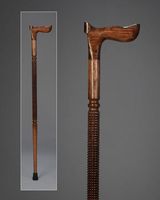 AVEC BÂTON DE MARCHE AVEC CARVING PERSONNALISÉ Cadeau ou aide à la mobilité pour hommes et femmes Marche en bois artisanale