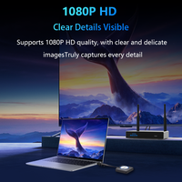 Système de présentation sans fil BYOD 1080P avec prise en charge USB-A et USB C pour les bureaux, les salles de classe et les ateliers de formation