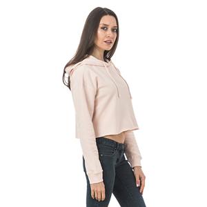 Mujeres al por mayor recortada gruesa Sudadera con capucha personalizada fabricante de alta calidad crop top al por mayor Custom Logo Cropped Hoodie - Product Image 3