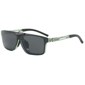 Lunettes <span class=keywords><strong>de</strong></span> soleil polarisées tendance à monture rabattable |   8565 TR90 Lunettes <span class=keywords><strong>de</strong></span> vue unisexes pour adultes UV400 anti-reflets pour les utilisateurs <span class=keywords><strong>de</strong></span> lunettes <span class=keywords><strong>de</strong></span> myopie - Product Image 4