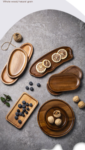 Plateau de service en bois - Product Image 2