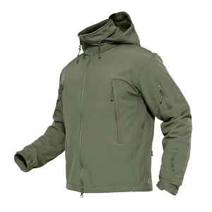 Veste d'extérieur anti-couleurs coupe-vent et imperméable à l'eau avec couleurs contrastées et fermeture à glissière pour l'alpinisme - Product Image 4