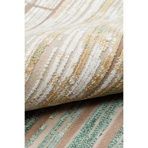 Alfombra Moderna Multicolor Netline PR001, 60% Viscosa, 40% Acrílico, para Dormitorio, Estudio y Habitación Infantil - Product Image 5