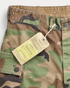 Pantalones Cortos Cargo de Camuflaje OEM para Hombre, 100% Algodón, Diseño Real Tree, Tejido, Cintura Media, Bolsillos Grandes, Lona - Product Image 6