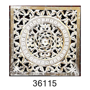 แผงไม้ติดผนังแผ่นไม้สำหรับตกแต่งในร่มแผ่นผนังไม้แกะสลักด้วยมือออกแบบได้ตามต้องการ - Product Image 1