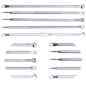 Bộ 5 Dụng Cụ Chiết Xuất Mụn Trứng Cá Cho Mụn Đầu Đen Và Vết Thâm Dụng Cụ Trị Mụn Và Mụn Đầu Trắng Da Mặt Được Thẩm Mỹ Phê Duyệt-Có Hộp Đựng - Product Image 2